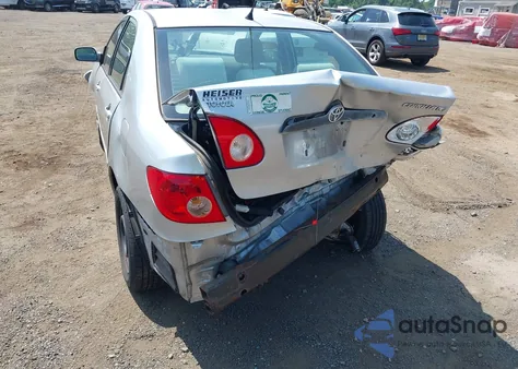 2007 Toyota Corolla Le from USA, damaged, VIN JTDBR32E770108554